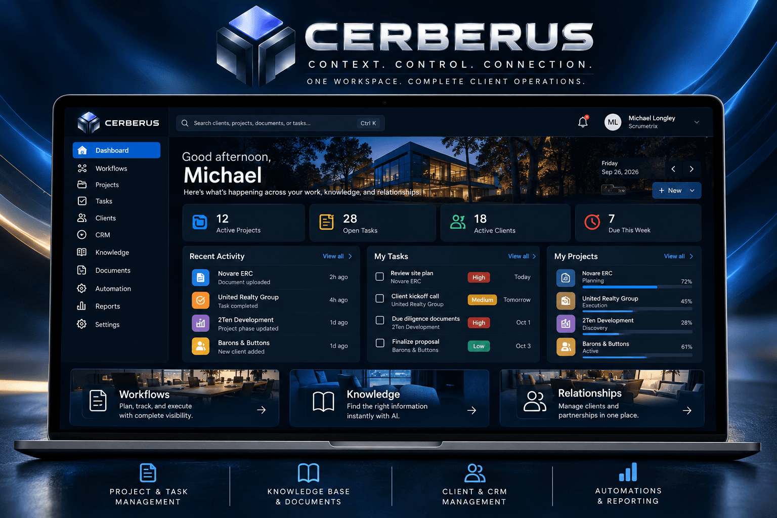 Cerberus product preview